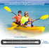 Kayak Track - 13.3 Inch Low Profile Gear Track Mount Accessories for Fishing Rod Holder, 2 Pack