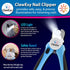 Dog Nail Clipper with LED Light, Stainless Steel Pet Nail Trimmer with Safety Guard, Free Nail File, Pink