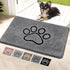 Bcoimo Super Absorbent Dog Door Mat, 30"*20" Anti Slip Mat for Muddy
