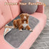 YUEPET Waterproof Dog Blankets, 2 Pack Washable Fleece Flannel Blankets for Bed Couch Protector for Small Dog Puppy Cat