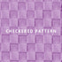 Patas Lague Checkered Orthopedic XXL Dog Bed for Extra Large Dogs, Waterproof with Removable Cover, Purple (48''X30'')