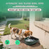 boajf 1 Automatic Dog Water Dispenser with Drain Valve, Gallon Outdoor Auto Water Dog Bowl with Float Valve, Automatic