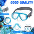 Flutesan Kids Swim Goggles 4 Packs with Nose Cover Diving Mask, Waterproof Clear Snorkel Goggle with Elastic Fabric