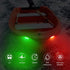12V (1 1 RVZONE Boat Navigation Lights, Marine Boat Stern Lights for Boats Waterproof Marine Bow Lighting for Pontoon