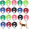 18 Pcs Nylon Dog Leash, 5 ft Long, Strong Durable Puppy Leash Rope with Heavy Duty Buckle, 0.79 Inch Wide, 6 Colors