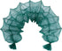 MAGICLULU Portable Fishing Trap Net 14-Part 2.1m Fish Cage Shrimp Lobster Minnow