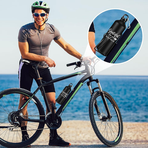 Gejoy 12 Pcs Lightweight Aluminum Water Bottle 24 oz - Thank You Appreciation Gifts for Employee Coworker Team