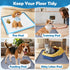phepetroll 24" 24" 4 Dog Pee Pad Holder, Dog Potty Tray Silicone Puppy Pad Holder Tray Fits for x Training Pads, Puppy