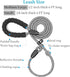 iYoShop 6 FT Durable Slip Lead Dog Leash with Padded Handle and Highly Reflective Threads, Dog Training Leash, (Medium/Large, 35~120 lbs., Grey)