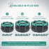 Goozii Pet Cat Playpen for Indoor Cats Enclosed, Puppy Dog Play Pen for Outdoor Travel Camping (Medium Size, Green