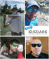 KUGUAOK Polarized Sports Sunglasses for Men, 100% UV Protection Goggles for Driving and Fishing