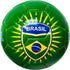 Just 4 Kicks Brasil Soccer Ball, Size 2, Brazil Mini Ball #2