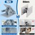 2 Pack Stationary Dock Connector Hinge Kit | Galvanized Dock Hardware Brackets | Heavy-Duty Dock Parts for Connect Dock