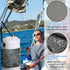 5/8 Patelai Pcs Portable Boat Trash Bags Container Mesh Trash Bags Can Reusable Garbage Container for Men Women Adults