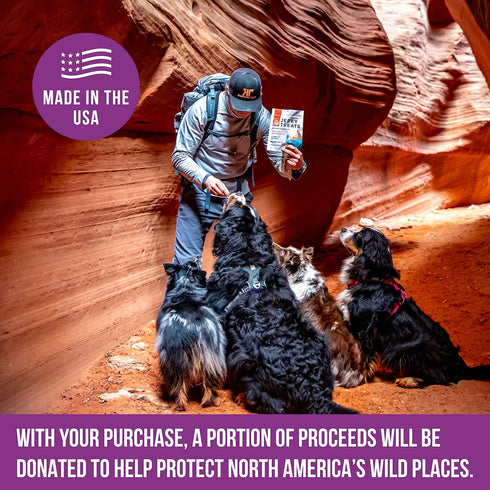 WILD NATURE All Natural Jerky Dog Treats | Duck, Chicken, and Beef Jerky Dog Treats Made in The USA | High Protein