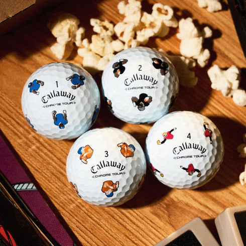 Callaway Golf Chrome Tour Performance Golf Balls - Enhanced Distance & Soft Feel