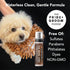 Pride and Groom THE MITT KIT: A Waterless Bath for Dogs - Foaming Dry Shampoo and a Pet Sensitive Glove for a Rinse