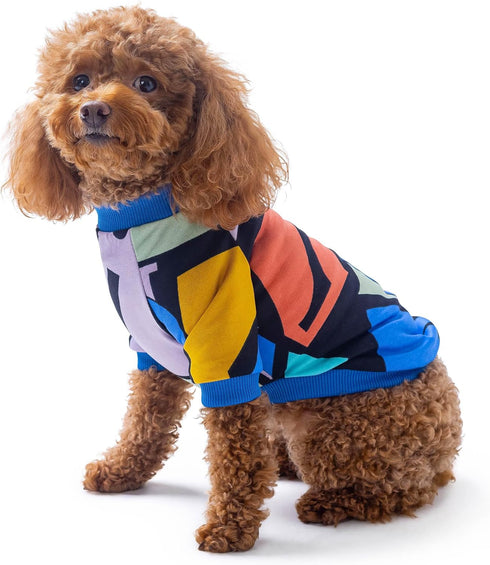 Rocky Thermal Jacket for Dogs, Fleece Lined Sweater, Warm Coat Bodysuit for Small Medium Large Dogs Cats
