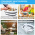 ddLUCK Multi-Functional Collapsible Pet Bathtub, Portable Indoor Outdoor Washing Tub for Small Pets