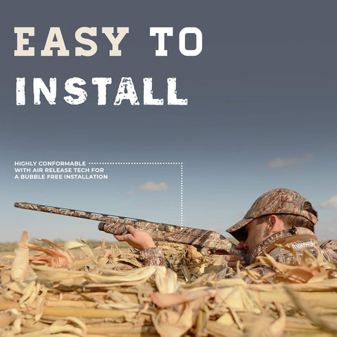 Mossy Oak Graphics Duck Blind Camouflage Matte Gear Skin - Easy Install Vinyl Wrap for Hunting Accessories