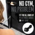 Gradient Fitness Door Anchor for Resistance Bands | Heavy Duty Resistance Band Door Anchors for Stretching Straps, Physical Therapy Exercises & Closed Loop Bands. Door Anchor for Home Gym Workout by Gradient Fitness