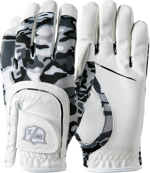Wilson Staff Junior Fit All Camo Golf Glove