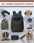 Tactical Laptop Backpack for Men, Black Military Bag