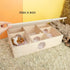 Lemmings (6-Room Niteangel Multi-Chamber Hamster House Maze: - Multi-Room Hideouts & Tunnel Exploring Toys for Hamster