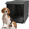 Friends Forever 36 inch Metal Dog Crate Cover, Light Blocking Protective Curtain, Machine Washable