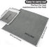 12 ''12 PINGMIC '' Silicon Gun Cloth and Gun Cleaning Cloths, for Firearm Cleaning and Polishing - Lint-Free Gray Cloth