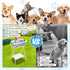 GDIFLS 38.8 Inch Foldable Pet Bathtub with Stand - Height Elevated Bathing Tub for Cats & Small Dogs, Drainage Tube