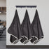 Hoiny 3 Pack (14.2" 30"), Swimming, Microfiber Gym Towels x Super Soft, Quick Drying, Absorbent Towel for Fitness