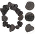 1 Set of Large Black Lava Rocks - Aquarium Volcanic Stones, 200g Decorative Pebbles for Fish Tank & Bonsai
