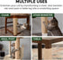 Furhaven Scratching Post Cover for Indoor Cats, Fits 3.5" Diameter Posts, Durable Tiger Tough Carpet - Cream, Small