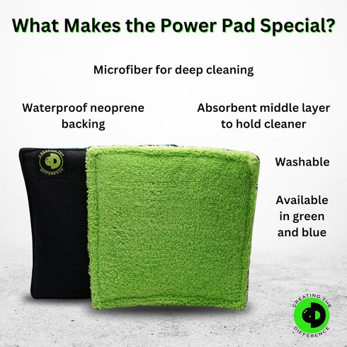 Creating the Difference Power Pad | Microfiber Bowling Ball Cleaning Towel | Bowling Ball Cleaner | Removes Dirt & Oil