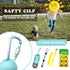 Dog Poop Bags Holder with LED Flashlight, 15 Crystal Blue Bags and 3 LR44 Batteries