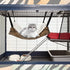 3 Pcs Reversible Pet Hammock, Soft Plush Hanging Bed for Cats, Guinea Pigs, and Other Small Animals (Dot)