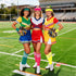 5 Set,Sports 80s ONUPGO Pieces Sweatbands Striped Socks Headband Wristbands High Tube Socks