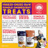 HOLI Freeze Dried Rabbit Treats for Dogs, All Natural Healthy Treats, 100% Made in USA, 1.75 oz