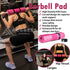Premium Barbell Pad Set for Hip Thrusts, Squat Pad with 2 Gym Ankle Straps, Hip Resistance Bands, Carry Bag