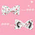 Floral Adjustable Dog Collar with Bows for Girls, Spring Gift for Medium Small Large Dogs