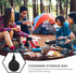 Portable Cookware Storage Bag for Camping and Hiking - Multifunctional Design
