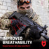 NoCry Tactical Gloves for Men - Comfortable Knuckle Guards, Durable with Reinforced Palm, Touchscreen Fingers