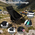 Backpacking High Back Lightweight Camping Chair for Adults with Wide Seat and Head Support,Ultralight Compact Chair
