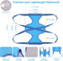 Dog Grooming Hammock & Harness for Dogs & Cats, Multi Hammock Restraint Bag with Adjustable Loop, D-Hooks, Nail Clippers