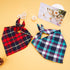 Segarty Dog Bandanas, 30 Pack 22.8"x15.7" | Triangle Plaid Bibs for Medium Small Dogs, Adjustable Washable Kerchief
