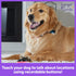 Hunger For Words Talking Pet Next Words Locations - 3 Piece Set of Recordable Speech Buttons for Dogs, Dog Buttons for Communication