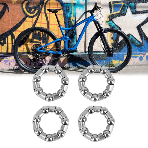 X AUTOHAUX 4pcs 20.5mm x 7 Ball Bearing Cages Crank Bearings Wheel Bearing Retainer for Bicycle