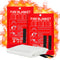 Fire Blanket Emergency for Home, 40" x 40" (Pack of 2), Fire Suppression Blanket for Kitchen and Camping Safety