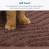 WePet Cat Litter Box Mat (No. 02-2), Durable PVC Pad, XXL 47 x 36, Urine-Resistant Trapping Rug in Brown